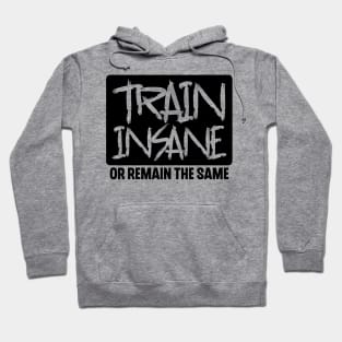 Train Insane or Remain the Same Hoodie